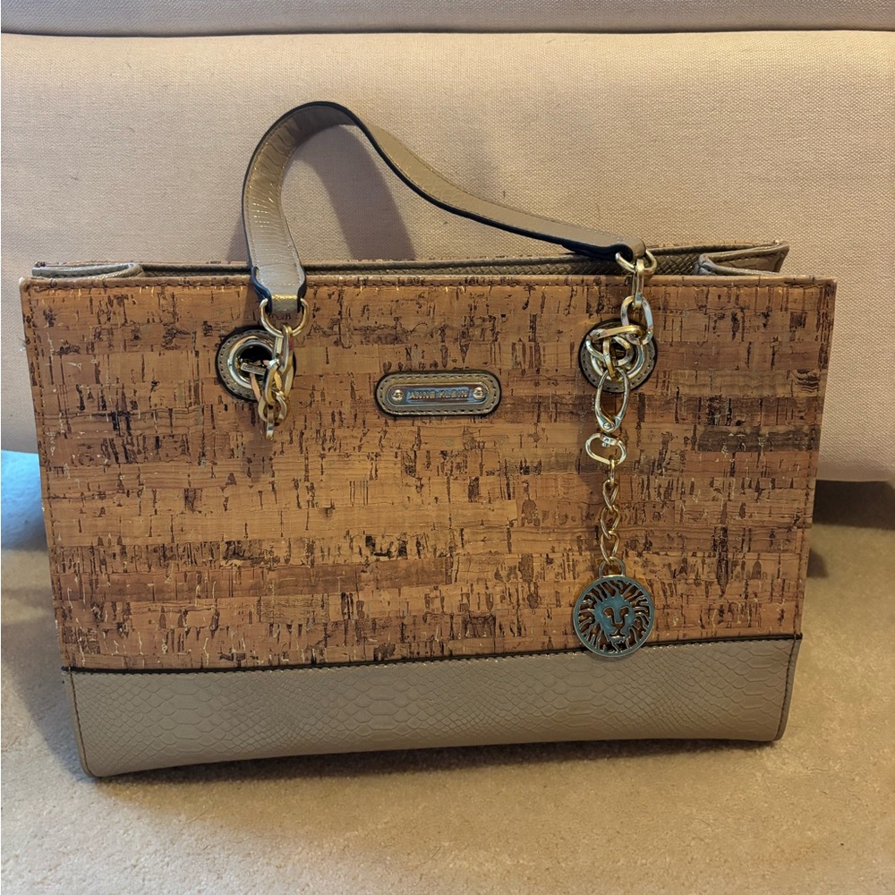 Brown and Tan Bag